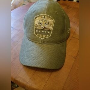 Men New Orleans  Saints  Green Salute To  Service Cap